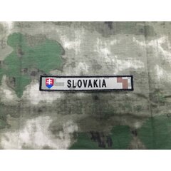 Patch oficial Slovakia model 2007 deșert (150x25mm)