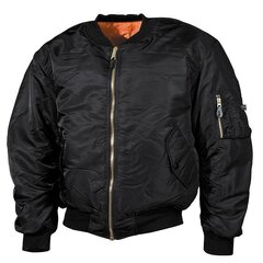 Geacă aviator bomber MA1 neagră