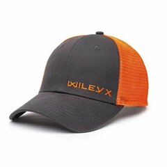 Șapcă WileyX grey / orange logo portocaliu