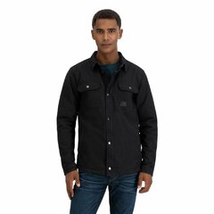 Geacă Vintage Industries Dean Sherpa neagră
