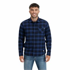 Cămașă din flanel Vintage Industries Riley Royal Check