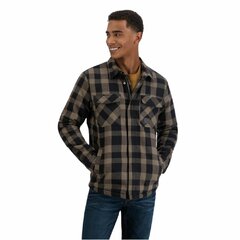 Geacă Vintage Industries Heavyweight Sherpa Beige Check