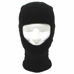 Cagulă tricotată 1 deschidere neagră