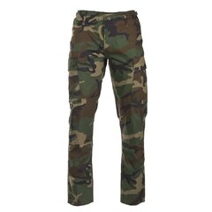 Pantaloni BDU Slim-Fit 100% bumbac woodland