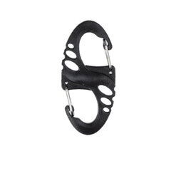 Carabinieră în formă de litera ,,S” 4,9 cm neagră 10 buc