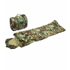 Sac de dormit Mil-Tec PILOT woodland
