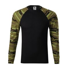 Bluză LS combinat camouflage green
