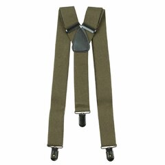 Bretele cu clipsuri - culoare olive