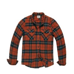 Cămașă flanel Vintage Industries Sem Orange Check