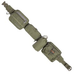 Curea cu buzunare Pentagon Alissos olive