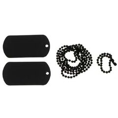 ID etichete negre US Dog-tag