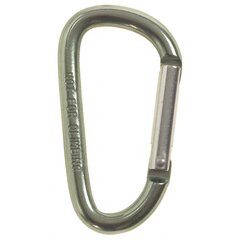 Carabinieră pentru chei 6mm x 6cm verde