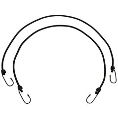 Corzi elastice 75cm 2 bucăți negre
