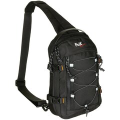 Rucsac tip crossbody FOX OUTDOOR negru