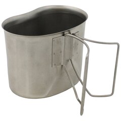 Cană pentru bidon US 1 l inox (500 ml)