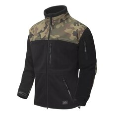 Jachetă fleece Helikon Infantry neagră / PL woodland