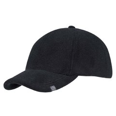 Șapcă de iarnă Pentagon Fleece BB Cap neagră