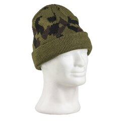 Căciulă tricotată Mil-tec cu camuflaj