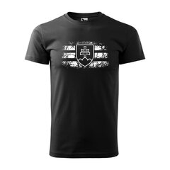 Tricou emblemă Slovacia negru
