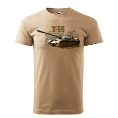 Tricou cu motiv TANC T-55 deșert