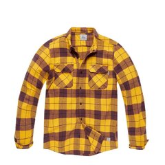 Cămașă flanel Vintage Industries Sem Yellow Check