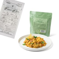 Mâncare MRE gata cu încălzire Pui curry cu orez