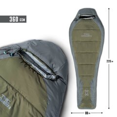 Sac de dormit Tac Maven Mummy 360gr RAL7013/mix