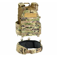 Vestă tactică tip carrier DEFCON5 multicam