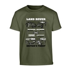 Tricou pentru copii Vehiculele Armatei Britanice 7-8 rokov