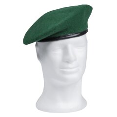 Beretă verde 100% lână