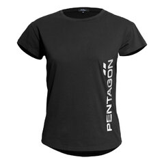 Tricou damă Pentagon Vertical negru