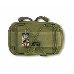 Borsetă Utility cu sistem MOLLE dublu - olive