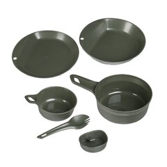 Set de masă pentru camping Wildo 6 piese olive