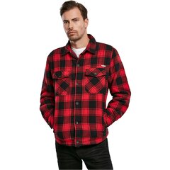 Geacă Brandit Lumberjacket roșu/negru
