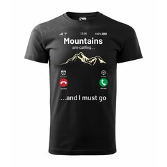 Tricou Chemarea munților negru S
