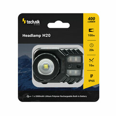Lanterna frontală Technik H20 Zoom (400lm)