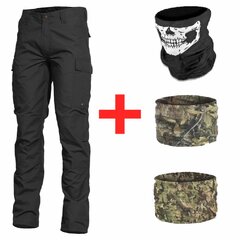 Pantaloni Pentagon BDU 2.0 negri + 3x Eșarfă multifuncțională - pentru gât