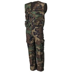 Set pentru copii (pantaloni cu vestă) - woodland