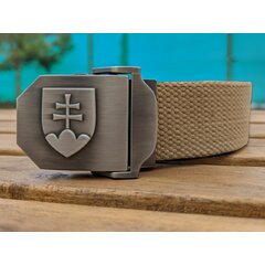 Curea 3D Emblema Slovacă khaki