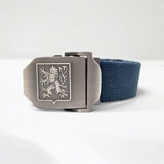 Curea 3D emblemă Cehoslovacia navy blue