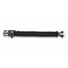 Brățară paracord cu amnar, fluier, busolă