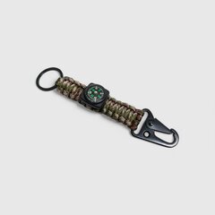 Breloc paracord 2v1 Rinokor camo jungle