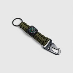 Breloc paracord 2 în 1 Rinokor olive