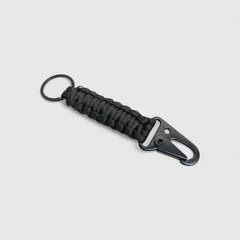 Breloc din paracord Rinokor negru