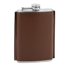 Sticluță de buzunar 245ml maro