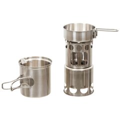 Sobă pliabilă cu set de vase Travel