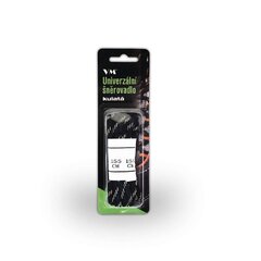 Șireturi VM Footwear rotunde negre 155cm