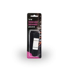 Șireturi VM Footwear plate negre 155cm