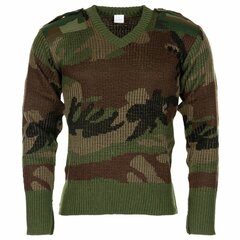 Pulover V-Neck Woodland cu conținut de lână