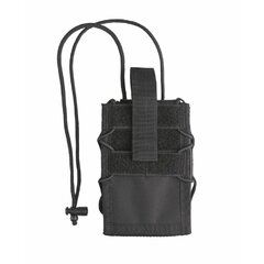 Husă tactică pentru smartphone Molle neagră